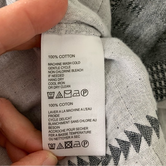 Tommy Bahama Cotton Pullover Hoodie Soutache Women’s M Beachy Baja Hood Coastal - Picture 8 of 17